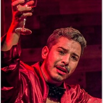 Photographs of the theatrical production, Ropa vieja (Miami, 2018)