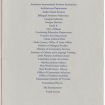 Program for the event, "Hispanic Heritage Week, 1979"