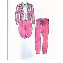 Costume designs for the theatrical production, El banquete infinito