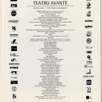 Program for the production, "Los Fantasmas de Tulemón"