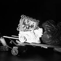 Photograph of the production, "Rapsodia para el mulo"