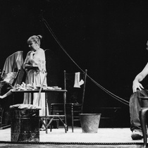 Scene from the theatrical production, Manteca