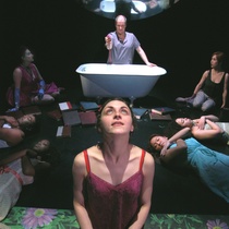 Photograph of the theatrical production, Twelve Ophelias (Text with Songs)