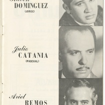 Program for the production, "Marina"