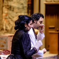 Photograph of a Rehearsal, "El cuarto de al lado"