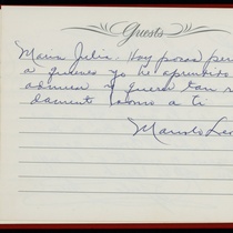 Guestbook, 1974