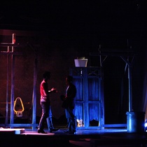 Photograph of a Rehearsal, "Talco, un drama de tocador"