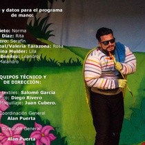 Dossier for the theatrical production, Algo cayó del cielo