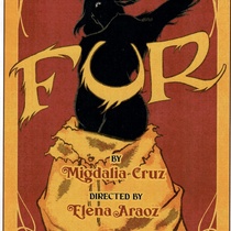 Poster for the theatrical production, Fur