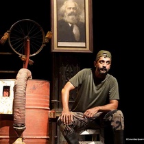 Photographs of the theatrical production, Manteca