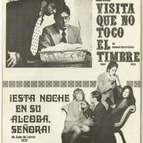 Souvenir Program, Teatro Las Máscaras (1976)