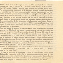 Program for the theatrical productions, "La repetición" y "Las de enfrente"