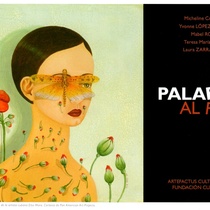 Postcard for the production, "Palabras al filo"